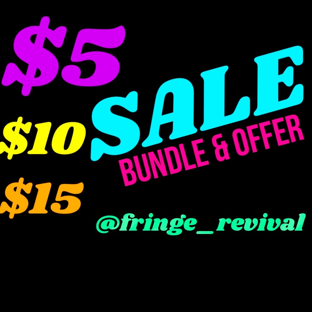 $5 $10 $15 Sale